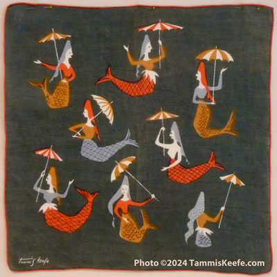 Tammis Keefe: Parasol Mermaids, Dark Green