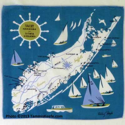 Tammis Keefe: Long Island Sailing, Blue