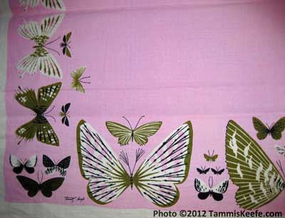 Butterfly, pink, detail