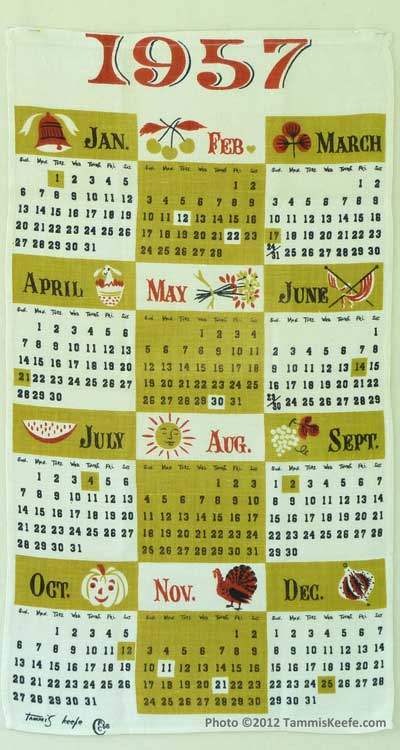 Tammis Keefe Towels Calendars